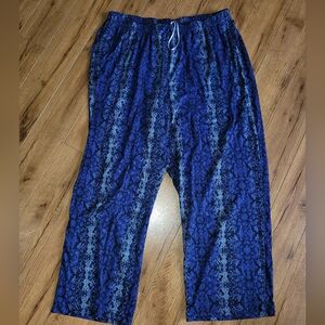 Lace Print PJ Capris